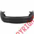 In1100135c 12452624 Brand New Aftermarket Replacement Capa Rear Primered Bumper Cover Fits Infiniti Q70 Fx37