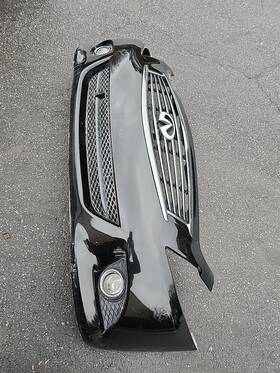 101-50658a Infiniti 2012 G37 Sedan Front Bumper Cover With Grilles