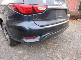 187-01803d Infiniti Rear Bumper Cover With Park Assist Fits 16-20 Qx60 1092677