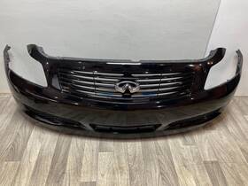 62022jk60h Infiniti Fits 2007 2008 G35 Sedan Front Bumper Cover Assy Black Kh3