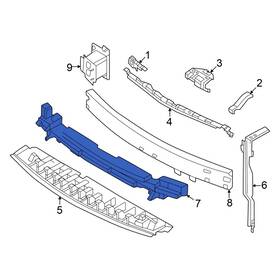 620909nv1a Infiniti Oe For Qx60 2026 Front Bumper Impact Absorber