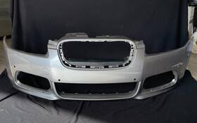 9x23-17c831-ad Jaguar 2009-2011 Xf/xfr Front Bumper - Lunar Gray