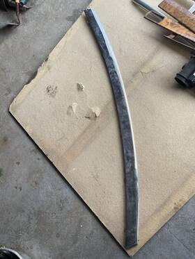 Bec19956 Jaguar 1995-1997 Xj6 Xj12 Rear Bumper Chrome Trim Bar Blade Cover Oem