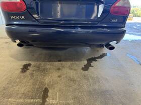 Hje6580ba Jaguar 97-00 Xk8 Rear Bumper Cover Sapphire Blue Jhe