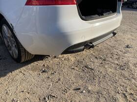 T4n7761lml Jaguar 2017 2018 2019 Xe Rear Bumper Fuji White Base 2 Exhaust Cutouts 990557