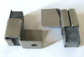 136-p Jc Chevrolet Chevy Car / Pickup Truck Hood Bumper Stop Set 1929-1932