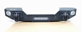 105-unk Jeep Aftermarket Front Winch Bumper From A 2007 Wrangler