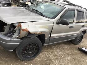 190-01926a Jeep Local Pickup Only Rear Bumper Textured Finish Fits 99-04 Grand Cherokee