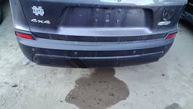 190-10410b Jeep Local Pickup Only Rear Bumper Single Exhaust With Park Assist Fits 19-23 Chero