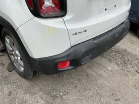 190-10787f Jeep Rear Bumper Without Park Assist Alpine White Pwv Fits 15-18 Renegade 800414