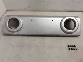 192.ch9211 Jeep Jk Wrangler Oem Silver Front Bumper Filler Panel Insert 2007-2017 139396