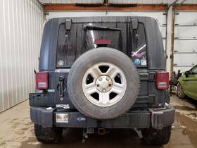 55397116aa Jeep 07-18 Wrangler Rear Bumper Cover Black Textured