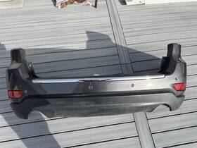 68111468ab Jeep 2016 - 2022 Grand Cherokee Wk Rear Bumper Cover Panel Oem Black Pxj