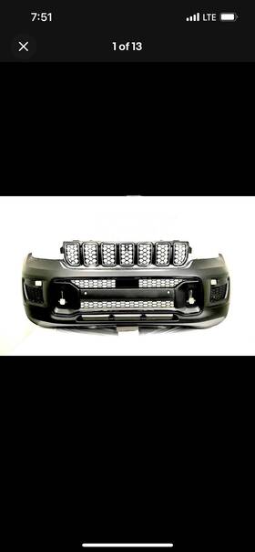 68541630aa Jeep For 2021-2024 Grand Cherokee L Complete Front Bumper Set With Grille Fog Ligh