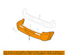 5gj58hs5ae Jeep Liberty Cover Oem 02-04 Bumper-bumper Chrysler Rear