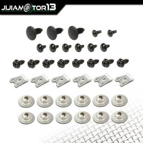 Jijia20250612-6 Jijiamotor13 Front And Rear Bumper Filler Screw Hardware Set Fit For 81-87 Regal Grand National