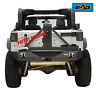 Jjkrb021xre Eag Rear Bumper With Tire Carrier And Reciever Hitch Fit
