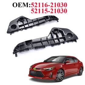 Su003-01499 Jjmy Left For 2011-2016 Scion Tc 2.5l Bumper Bracket Set Base Front Driver&passenger Side