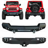 Jl-qg02-hg03-m10 Vijay Front Bumper And Rear Fits Jeep Wrangler 756197537293