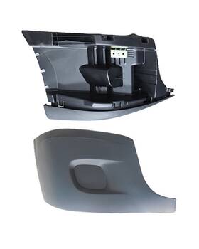 Ga-fr-038-a-1-r Jwaparts Ga-fr-038-a-r&ga-fr-038-a-1-r Corner Bumper Cover&inner Reinforcement Without Hole Right Side For Cascadia 08-17