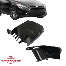 Ptwlgc807 Jx Fits 2016-2020 Toyota Yaris/ia Front Bumper Grille Bracket Left Right Side Set