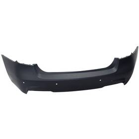 Karparts360 196255072203 For Bmw 3-series Rear Bumper Cover 2013-2018 Primed Plastic With M Sport Line