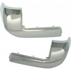 Karparts360 197301035715 For Toyota Tacoma Bumper End 2016-2020 Driver And Passenger Pair Rear Plastic Capa