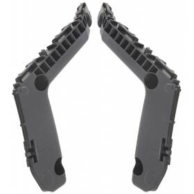 Karparts360 197301119804 For Toyota Corolla Front Bumper Bracket 2017-2019 Driver And Passenger Support