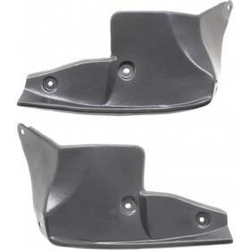 Karparts360 197301120879 For Toyota Yaris Bumper Trim 2012-2014 Driver And Passenger Pair Rear Vacuum Form