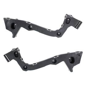 Karparts360 197726367101 For Ford Focus 2012-2014 Bumper Bracket Driver And Passenger Side Pair Plastic
