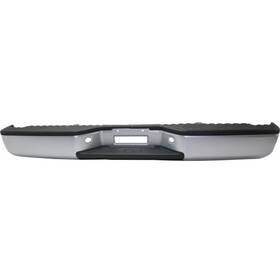 850229fm0c Karparts360 760354170971 For Nissan Titan Step Bumper 2004-2015 Silver Steel All Cab Types