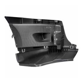 Alx-pau-rb-242-5272-cl360a50 Karparts360 For Freightliner Cascadia 2008-2016 Bumper Cover Reinforcement Driver Side Black