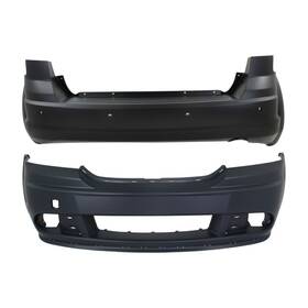Ch1000999 Karparts360 For Dodge Journey 2011-2015 Bumper Covers Front And Rear Set Of 2 Primed