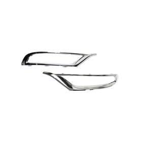 Ch1038165 Karparts360 For Chrysler 300 2015-2022 Bumper Moldings Front Driver And Passenger Side Pair