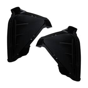Ki1038163 Karparts360 For Kia Forte 2022 2023 Bumper Moldings Driver&passenger Side Pair Front Plastic