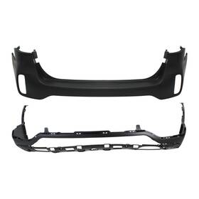Ki1114100 Karparts360 For Kia Sorento 2014 2015 Bumper Covers Rear Upper And Lower Capa Set Of 2