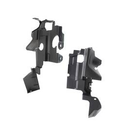 Klx-pair-ksi-553746a-cl360a50 Karparts360 For Honda Civic 2016 17 2018 Bumper Cover Air Duct Driver And Passenger Side Pair