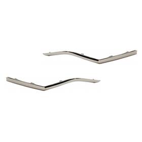 Llx-pair-hy1146105-cl360a71 Karparts360 For Hyundai Santa Fe 2019 2020 Bumper Cover Molding Driver And Passenger Pair