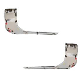 Mi1047109 Karparts360 For Mitsubishi Rvr 2020-2022 Bumper Molding Driver And Passenger Side - Pair Front