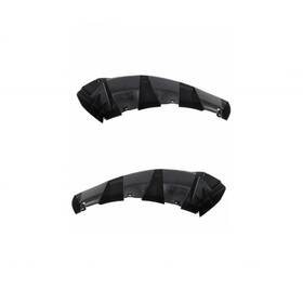 Mlx-pair-she902-84tl-cl360a50 Karparts360 For Chevy Silverado 2500 Hd 07-10 Bumper Cover Support Filler Driver And Passenger