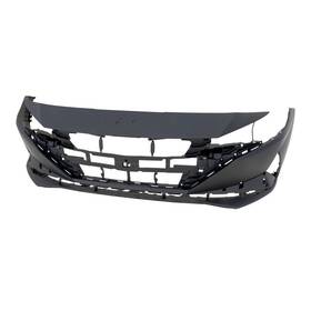 Mlx-shehyelan21-87-0-cl360a50 Karparts360 For Hyundai Elantra 2021-2024 Bumper Cover Front Primed With Radar Cruise Control