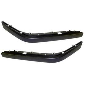 Plx-m0-usa-b016110-cl360a71 Karparts360 For Bmw 750il Bumper Trim 1995-2001 Outer Driver And Passenger Pair/set Plastic