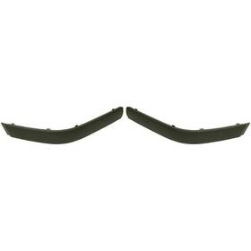 Plx-m0-usa-b016136-cl360a70 Karparts360 For Bmw 318ti/m3 Bumper Trim 1995 Driver And Passenger Side Pair Front Outer Black