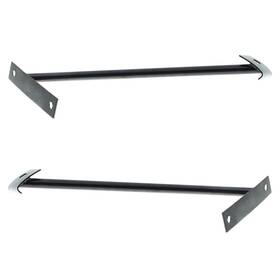 Plx-m0-usa-f00013110-cl360a70 Karparts360 For Ford Mustang Front Bumper Bracket 1967-1968 Driver And Passenger Pair/set