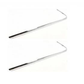 Plx-m0-usa-l763702-cl360a70 Karparts360 For Lincoln Town Car Bumper Trim 2003-2011 Driver And Passenger Side Pair Rear