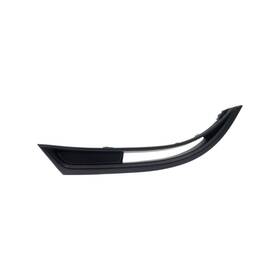 To1038280 Karparts360 For Toyota Prius V 2015-2018 Bumper End Front Driver Side Plastic Painted Black