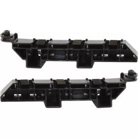 13458520 Keystone Automotive Operations Honda Fit For 2007-2008 Bumper Brackets Black Front Driver And Passenger Side 2pc