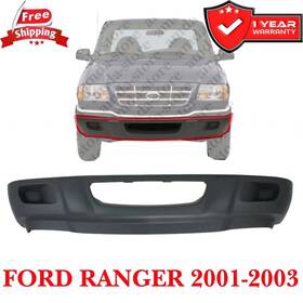 1l5z17626aab Keystone Automotive Operations Primed Gray New Front Fits 2001-2003 Ford Ranger Bumper Lower Valance With Fog 1l5z17626aab Keystone Automotive Operations Primed Gray New Front Fits 2001-2003 Ford Ranger Bumper Lower Valance With Fog