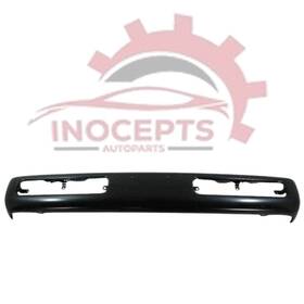 9610040 Keystone Automotive Operations For 1996-1997 Nissan Pickup Front Bumper Steel Painted Black Base Se Xe 2.4l
