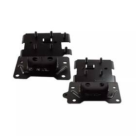 F22115rbmh Keystone Automotive Operations Bumper Brackets Driver And Passenger Side For 2018-2020 Nissan Kicks Steel 2pc